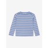 Blauw/oudroze gestreepte t-shirt - Priceville stripe pattern medium blue